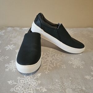 Dr. Scholl's Slip-On Loafers Sneakers Lounger Flat Shoes Vegan Size 8M